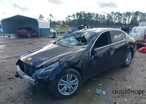 2013 Infiniti G37X z USA, uszkodzony, nr VIN JN1CV6AR2DM754159